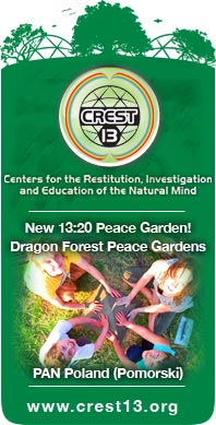 New 13:20 Peace Garden! Dragon Forest Peace Gardens - PAN Poland (Pomorski) - www.crest13.org